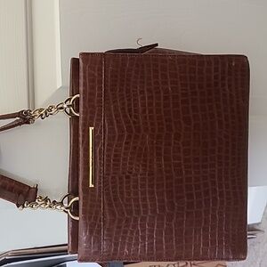 Vtg Anne Klein II Synthetic Leather Hanbag